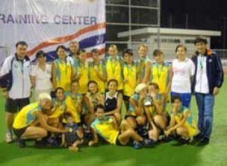 Женская сборная по хоккею на траве выиграла квалификационный тур в Таиланде