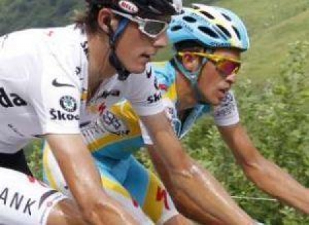 Вчера Контадор и Шлек работали вместе