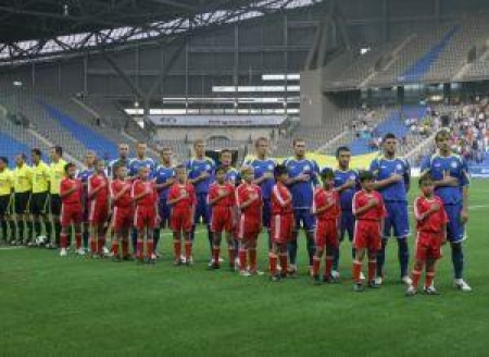 Сборная одержала первую победу в году