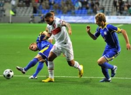 Сборная проиграла первый матч отборочного турнира