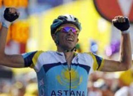 Место Контадора в велокоманде «Астана» может занять Энди Шлек