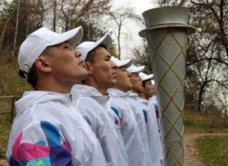 Момент учений хранителей огня