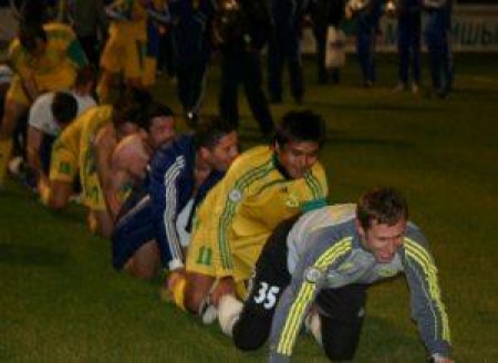 Костанайцы празднуют первое чемпионство