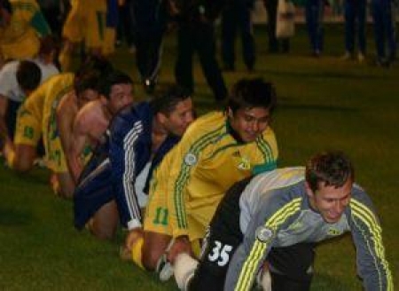 Костанайцы отмечают чемпионство