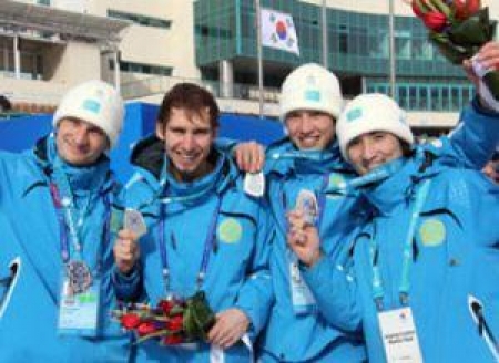 У казахстанцев второе место