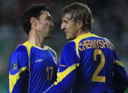 Киргиз Чернышов выходил в основе сборной Казахстана