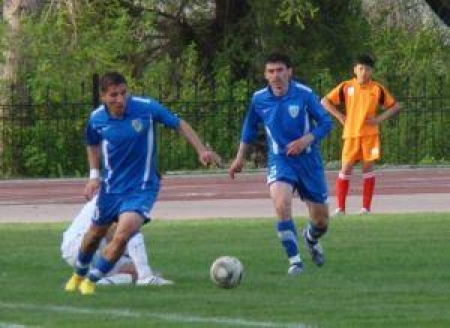 Бакаев забил третий гол талдыкурганцев в Караганде