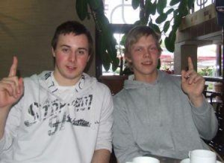 Валентин Милюков (слева), и Никита Мокин (справа)