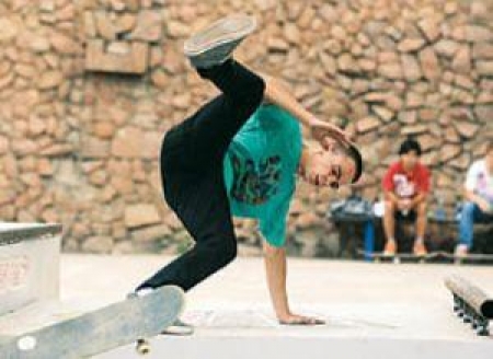 Не всем удавалось удержать равновесие