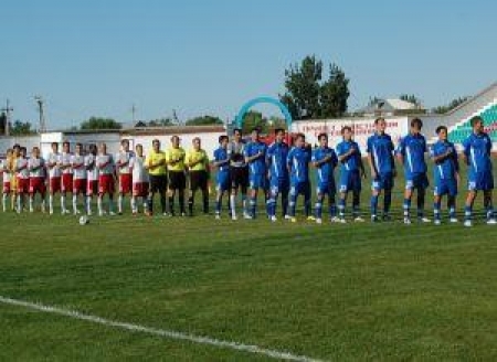 Четыре мяча побывало в воротах кызылординцев