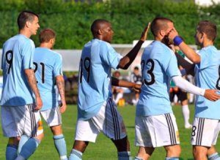 Словаки празднуют победу