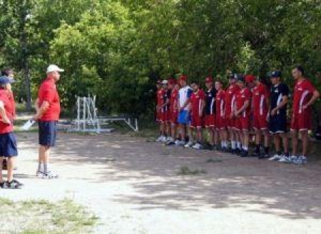 Команда «Арыстан» на летних сборах