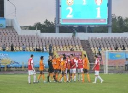 Карагандинцы победили 2:1