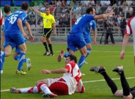 Георгий Даскалов только что сравнял счет