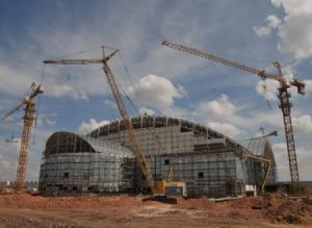 Новая арена в Караганде