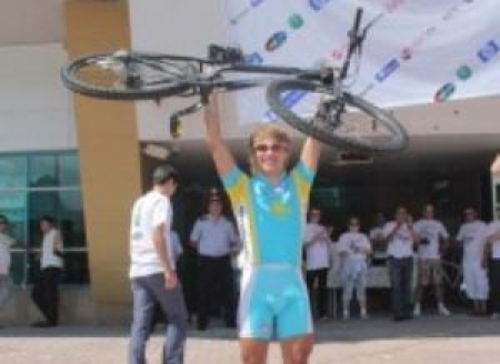 В Казахстане прошел велопробег