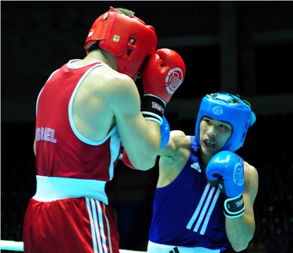 Потрясающий бокс от Данабека (фоторепортаж)