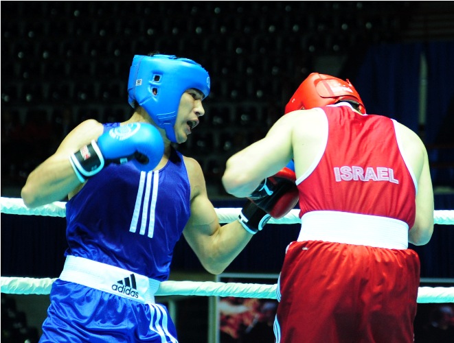 Потрясающий бокс от Данабека (фоторепортаж)