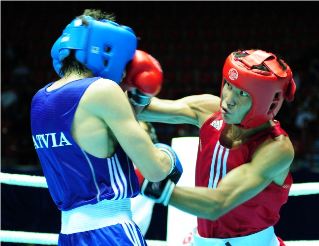 Жайлауов рушит надежды сборной Латвии (фоторепортаж)