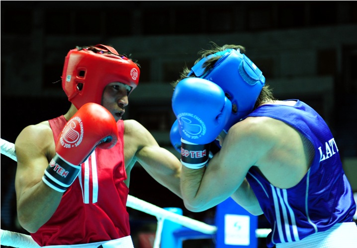 Жайлауов рушит надежды сборной Латвии (фоторепортаж)