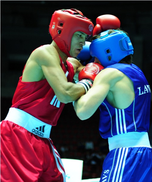 Жайлауов рушит надежды сборной Латвии (фоторепортаж)