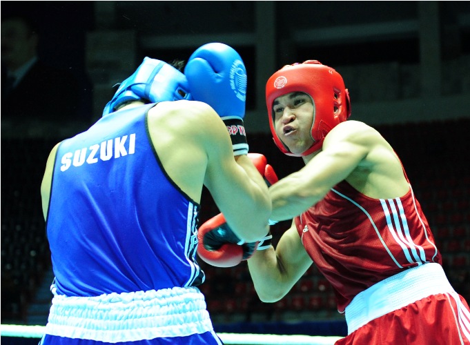 Чемпионский бокс от Серика! (фоторепортаж)