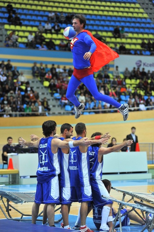 Шоу-программа БК «Астана» и «Crazy Dunkers» (фото)