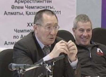 Впервые чемпионат Мира по армрестингу проводится в Алматы