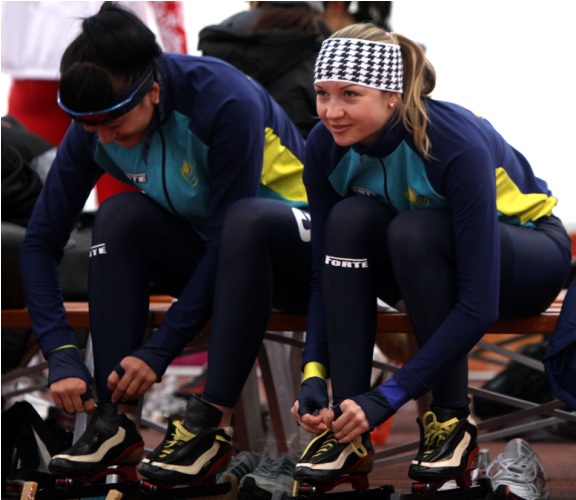 Тренировки национальной сборной перед стартом