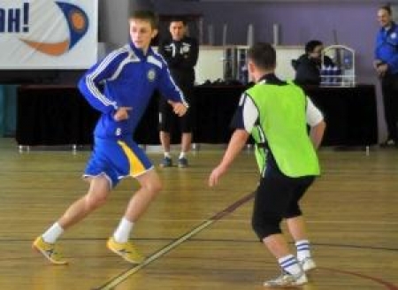 Воспитанник карагандинского футзала Михаил Першин