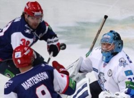 Астанчане выиграли домашнюю игру в Санкт-Петербурге