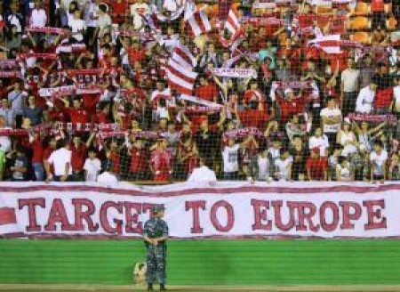 Стадион в Актобе один из самых посещаемых