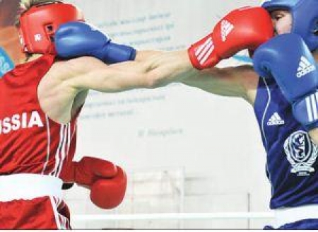 В матче Казахстан — Россия была зафиксирована боевая ничья