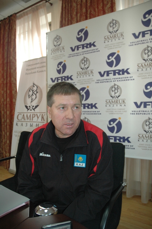 Пресс-конференция по представлению нового главного тренера женской национальной сборной РК