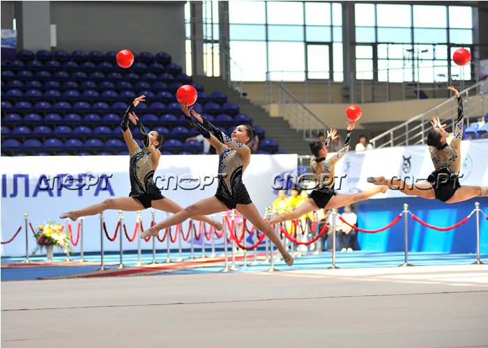 Гимнастки Астаны — снова первые!