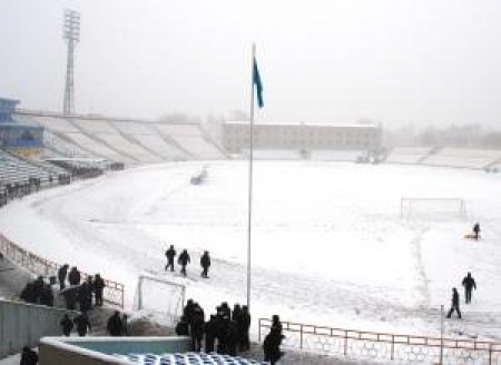 Матч в Шымкенте был отложен