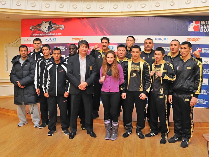 Предматчевая пресс-конференция боя «ASTANA ARLANS» и «Mexico City Guerreros»