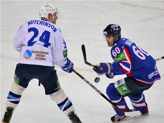 Фоторепортаж с матча плей-офф КХЛ «Металлург» Магнитогорск — «Барыс» 3:2