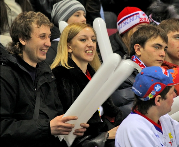 Фоторепортаж с матча плей-офф КХЛ «Металлург» Магнитогорск — «Барыс» 3:2