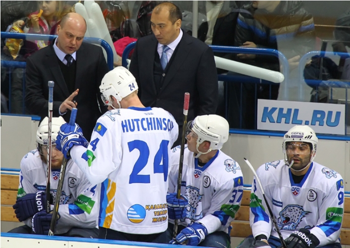 Фоторепортаж с матча плей-офф КХЛ «Металлург» Магнитогорск — «Барыс» 3:2