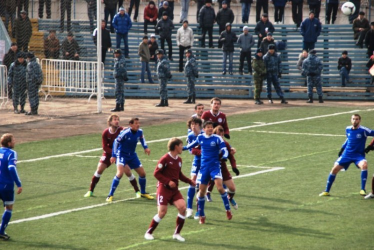 Фоторепортаж с матча Премьер-Лиги «Окжетпес» — «Акжайык» 0:3