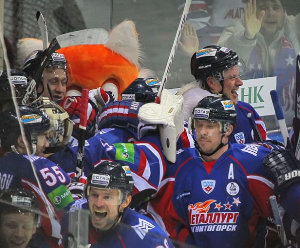 Фоторепортаж с матча плей-офф КХЛ «Барыс» — «Металлург» Магнитогорск 3:4 О.Т