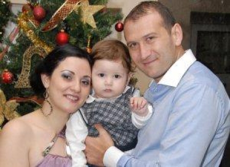 Александр Трайкович с женой