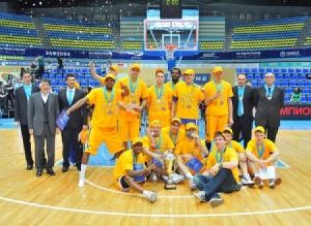 Астангинская команда впервые стала чемпионом