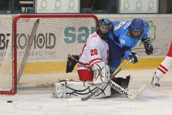Фоторепортаж с матча чемпионата Мира по хоккею Казахстан U-18 — Польша U-18 7:1