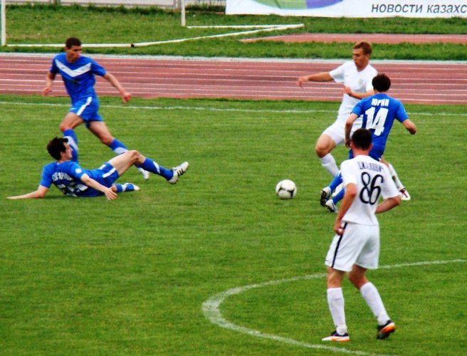Фоторепортаж с матча 9-го тура Премьер-Лиги «Жетысу» — «Иртыш» 1:2