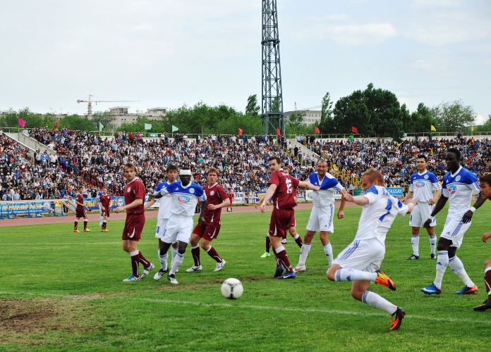 Фоторепортаж с матча 9-го тура Премьер-Лиги «Ордабасы» — «Акжайык» 2:0