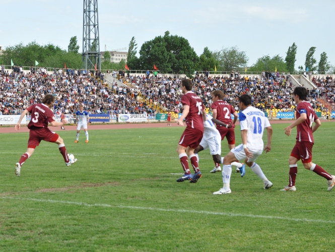 Фоторепортаж с матча 9-го тура Премьер-Лиги «Ордабасы» — «Акжайык» 2:0