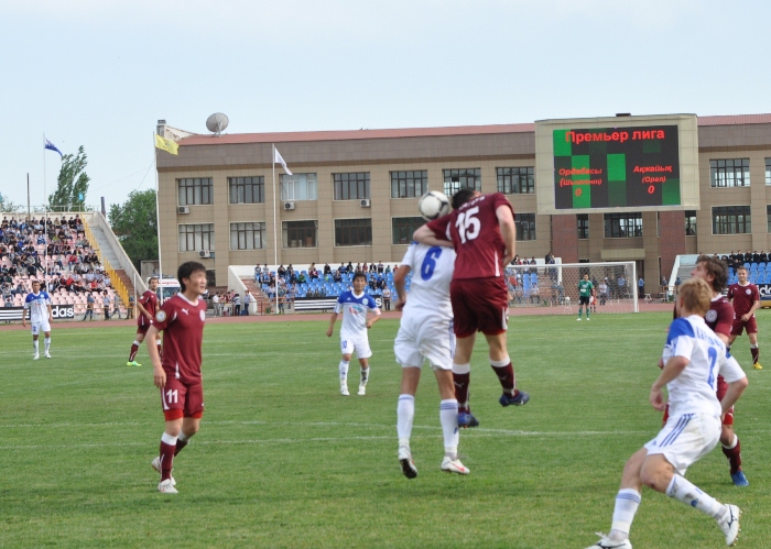 Фоторепортаж с матча 9-го тура Премьер-Лиги «Ордабасы» — «Акжайык» 2:0