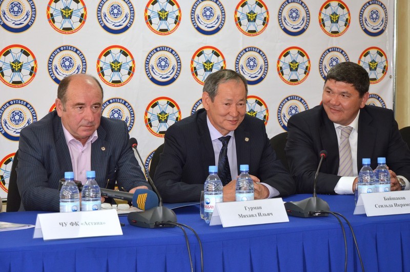 Новый президент Федерации футбола Астаны